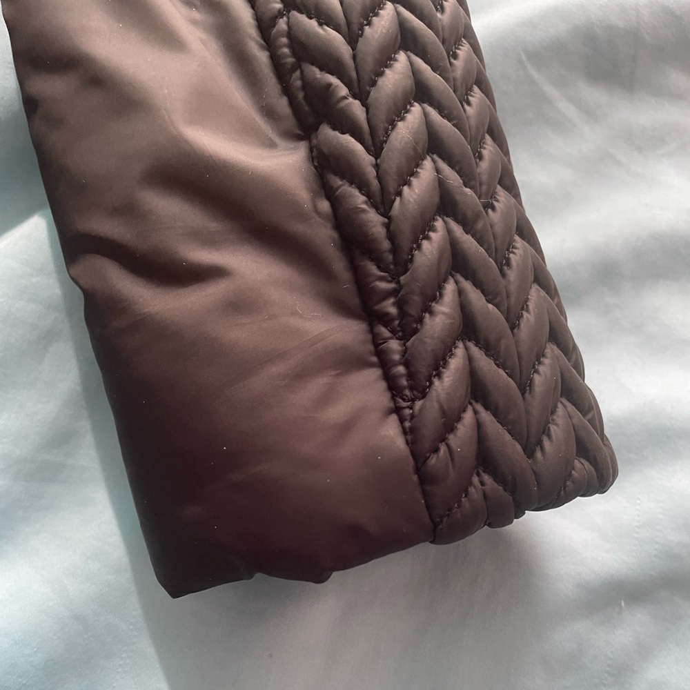 Black Down Puffer Postcard Jacket - image 4